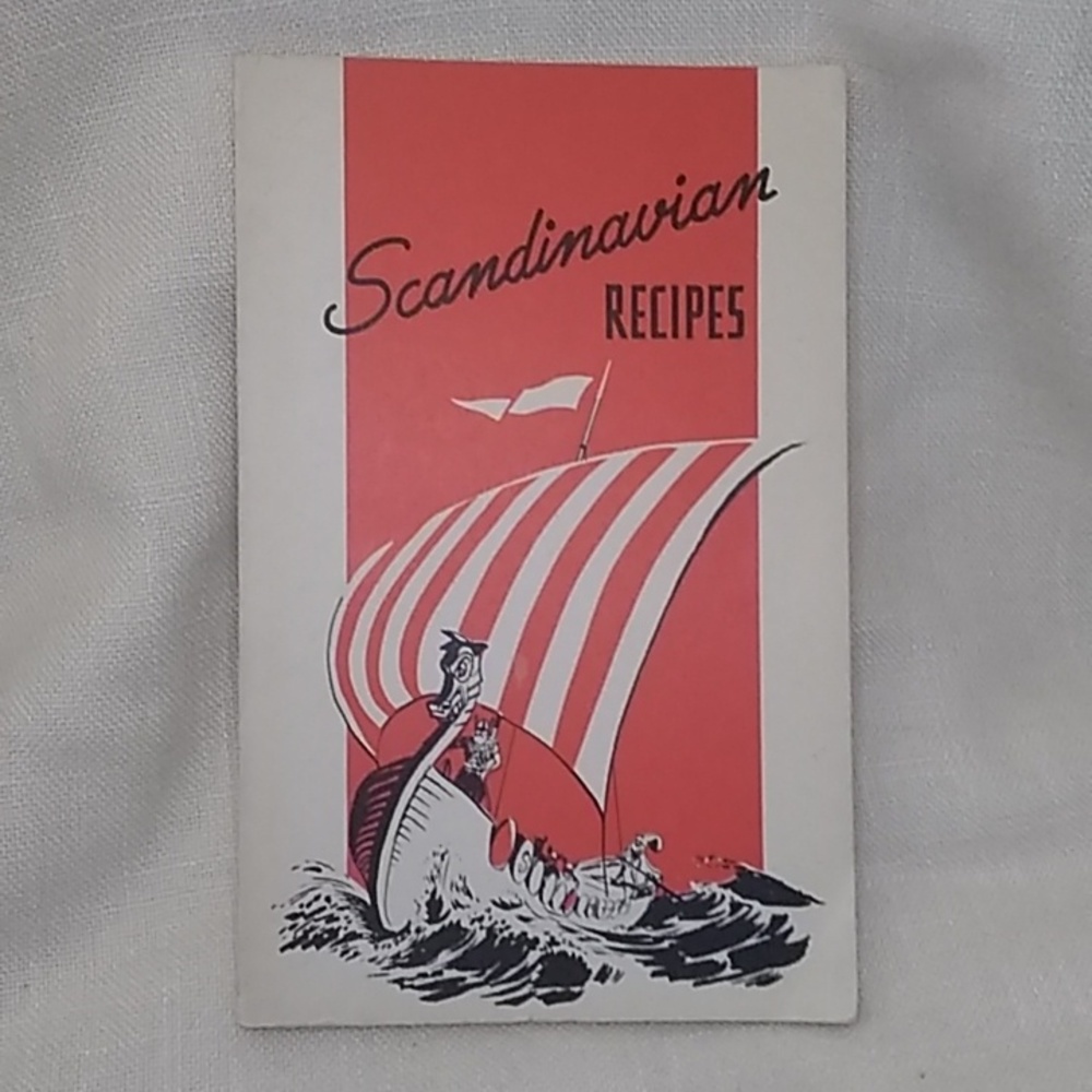 FINAL MARKDOWN Scandinavian Recipes (24th Printing 1970)"